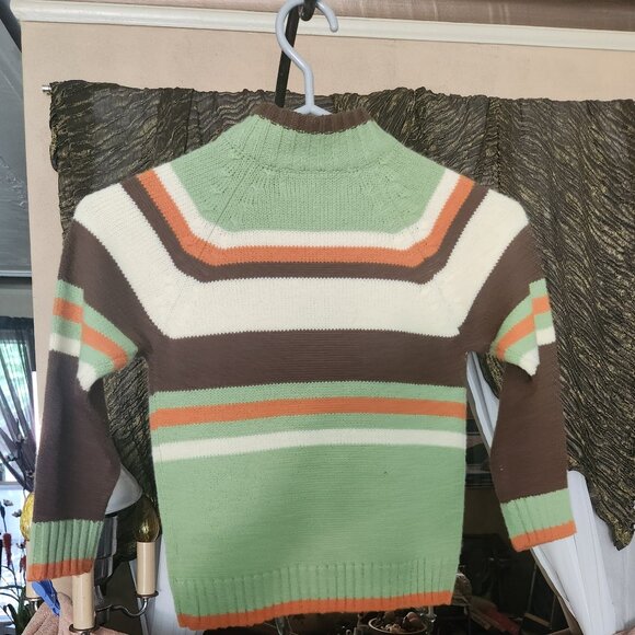 K4 Adorable British brand Boys Sweater Coat Aviation themeFull zip w/pockets Sz5 - Picture 2 of 5